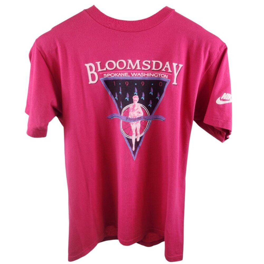 1990 Nike Bloomsday Finisher Pink Tee